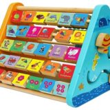5-in-1 Wooden Activity Triangle Learning Toy