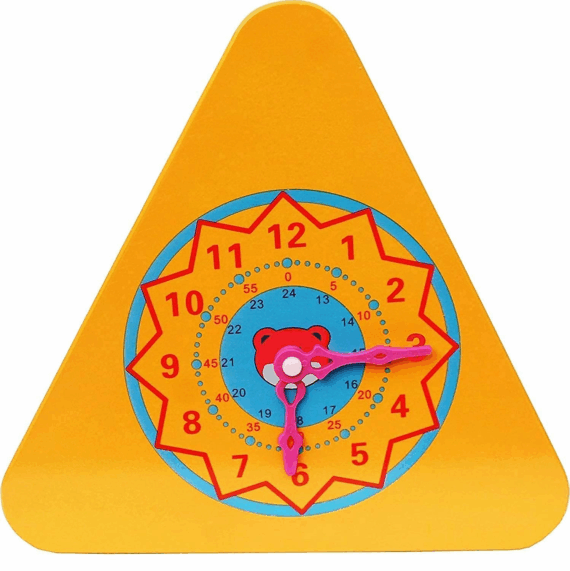 5-in-1 Wooden Activity Triangle Learning Toy - Image 4