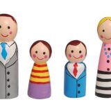 Channapatna Wooden Doctors Family Dolls Set