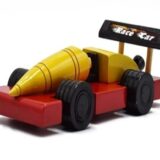 Channapatna Wooden Formula Racing Car Toy