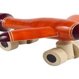 Channapatna Wooden Push-Pull Aeroplane Toy