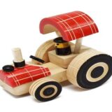 Wooden Tractor Trolley / Load Tracktor Toy for Kids